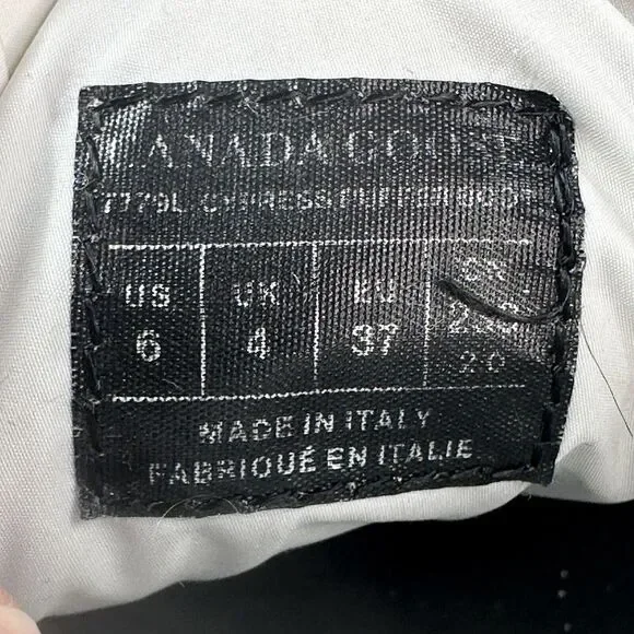 Canada Goose Cypress Puffer Boots Womens Size 6 White Lightweight Warmth - Picture 2 of 16